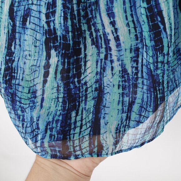 Ramy Brook Top Womens Small Silk Blouse Off the‎ Shoulder Long Sleeve lined tie - Picture 11 of 15